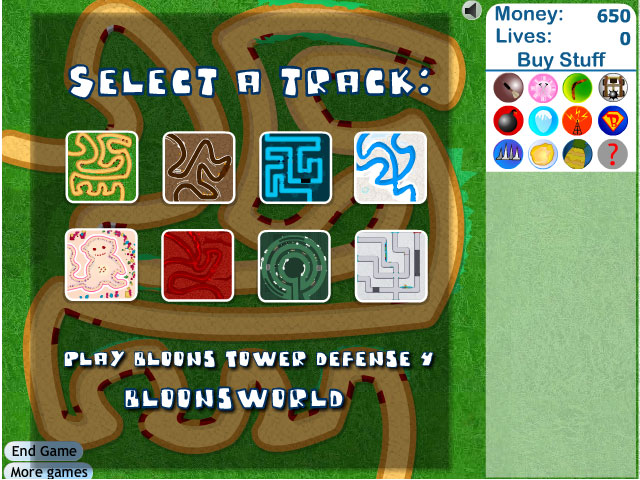 Play Bloons Tower Defense 3